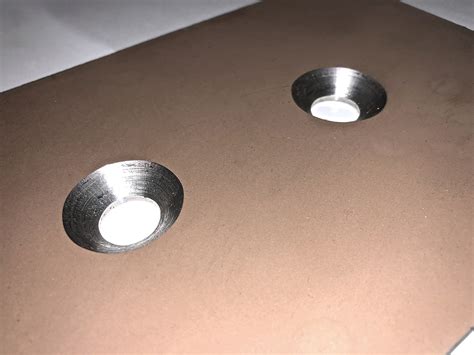 countersunk holes in sheet metal|counter sink design.